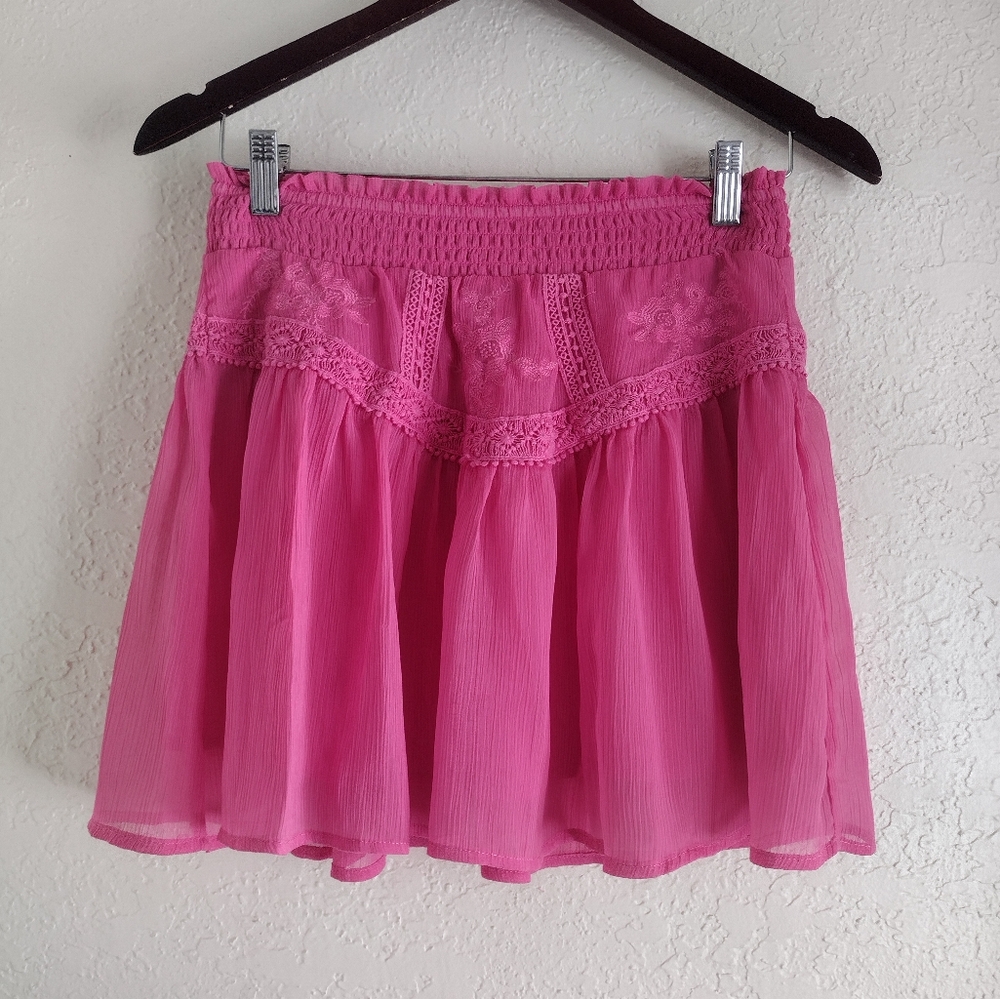 Miami Pink Mini Skirt - Picture 5 of 10